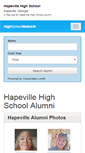 Mobile Screenshot of hapevillehighschool.com